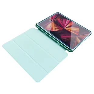 Stand Tablet Case etui Smart Cover pokrowiec na iPad mini 2021 z funkcja podstawki zielony - Etui i futerały do telefonów - miniaturka - grafika 5