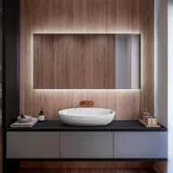 Lustra - Lustro z oświetleniem łazienkowym LED (190x90cm) Jasne lustro LED z oświetleniem (TAN100) Chłodna biel 7000K - miniaturka - grafika 1