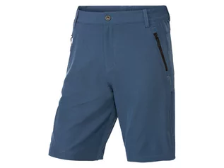 Spodnie sportowe męskie - ROCKTRAIL® Szorty funkcyjne męskie, wodoodporne (52, Granatowy) - grafika 1