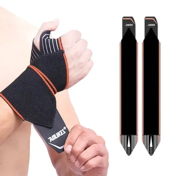2x Stabilizator Nadgarstka Dłoni Usztywniacz Opaska Elastyczna Orteza Taśma
