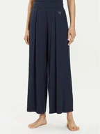 Piżamy damskie - Emporio Armani Underwear Spodnie piżamowe 164850 4R224 00135 Granatowy Relaxed Fit - miniaturka - grafika 1