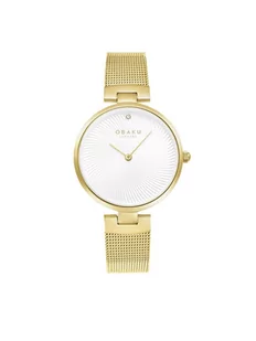 Zegarek Obaku Denmark Zegarek Denmark V256LXGIMG DIAMANT - GOLD - - Zegarki damskie - miniaturka - grafika 1