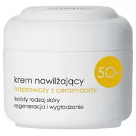 Kremy do twarzy - ZIAJA_Krem nawilżający naprawczy z ceramidami 50+ każdy rodzaj skóry na dzień SPF6 50ml - miniaturka - grafika 1