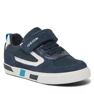 Buty dla chłopców - Sneakersy Geox B Kilwi Boy B45A7B 02214 C4211 M Navy/White - miniaturka - grafika 1