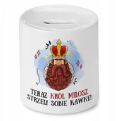 Skarbonki - Skarbonka 330 ml Dla Pawła Syna Dziecka Prezent z Nadrukiem ze Zdjęciem + Opakowanie na prezent (wzór 03) - miniaturka - grafika 1