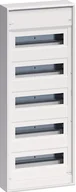 Rozdzielnie elektryczne - Hager Rozdzielnica natynkowa   5x12m - bez drzwi, biały - miniaturka - grafika 1
