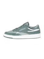 Trampki męskie - Reebok Skórzane sneakersy w kolorze zielono-błękitnym - miniaturka - grafika 1