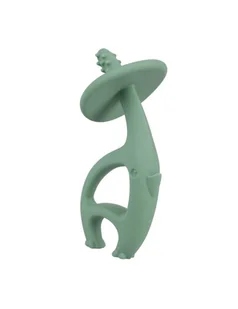 Mombella Gryzak Dancing Elephant Light green - Smoczki uspokajające - miniaturka - grafika 1