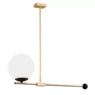 Lampy sufitowe - Argon Lampa wisząca Megan złota kula 4738 ar4738 - miniaturka - grafika 1