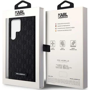 Karl Lagerfeld KLHCS23LSAKLHPK S23 Ultra S918 hardcase czarny/black Saffiano Mono Metal Logo - Etui i futerały do telefonów - miniaturka - grafika 8