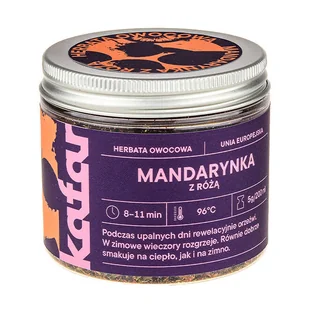 Herbata Owocowa KAFAR mandarynka z różą 50g - Herbata - miniaturka - grafika 1