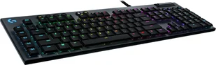 Logitech G 920-009087 klawiatura Gaming USB Czarny - Klawiatury - miniaturka - grafika 1