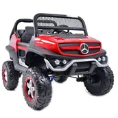 Pojazdy elektryczne dla dzieci - Mercedes Benz Unimog 4X4,12V14Ah, Amortyzatory, Miękkie Koła, Mp4, Lakier Super Opcja/Unimog - miniaturka - grafika 1