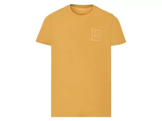Koszulki męskie - LIVERGY LIVERGY T-shirt męski (M (48/50), Żółty) 4055334488952 - grafika 1