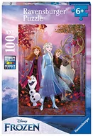 Puzzle - Ravensburger Puzzle 80535 80535-Królowa lodu ELSA i ich przyjaciół, 100 elementów puzzle dla dzieci dla fanów Frozen od 6 lat - miniaturka - grafika 1