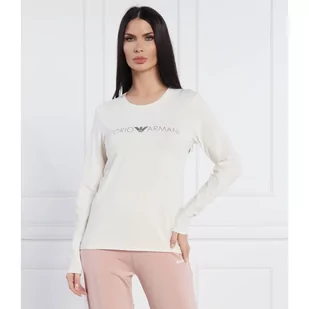 Emporio Armani Góra od piżamy | Regular Fit - Piżamy damskie - miniaturka - grafika 1
