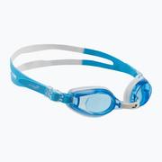Pływanie - Okulary do pływania dziecięce Splash About Piranha Azure biało-niebieskie SOGJPA - miniaturka - grafika 1
