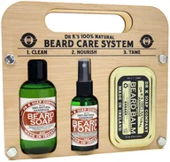 Zestawy kosmetyków męskich - Dr K Soap Beard Care System Cool Mint - zestaw do pielęgnacji brody - miniaturka - grafika 1