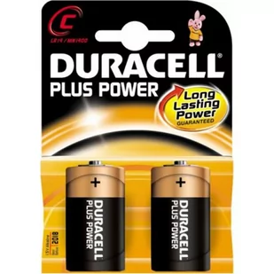 Duracell PLUS POWER ROZMIAR C 2 SZT MN1400B2 - Baterie i akcesoria - miniaturka - grafika 1
