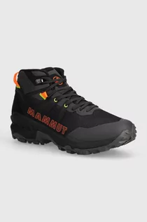 Buty trekkingowe męskie - Mammut buty Sertig II Mid GTX męskie kolor szary - grafika 1