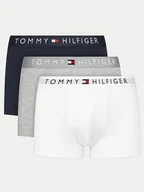 Majtki damskie - Tommy Hilfiger Komplet 3 par bokserek UM0UM03181 Kolorowy - miniaturka - grafika 1