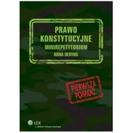 Prawo - Deryng Anna Prawo konstytucyjne minirepetytorium - mamy na stanie, wyślemy natychmiast - miniaturka - grafika 1