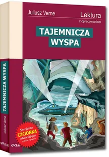 Greg Juliusz Verne Tajemnicza wyspa (wydanie z opracowaniem i streszczeniem) - Lektury gimnazjum - miniaturka - grafika 4