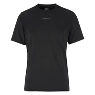 Koszulki męskie - Męska Koszulka z krótkim rękawem CRAFT ADV ESSENCE SS TEE 2 M 1914792-999000 – Czarny - miniaturka - grafika 1