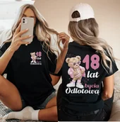 Koszulki i topy damskie - Koszulka damska na 18 urodziny - 18 LAT BYCIA ODLOTOWĄ - miniaturka - grafika 1
