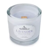 Świece - Świeczka sojowa Lavender Breeze biała 170g - miniaturka - grafika 1