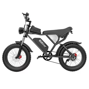 Rower Elektryczny Ridstar Q20, Silnik Bezszczotkowy 1000W, Grube Opony 20*4 Cali, Wyjmowalna Bateria 48V 20Ah - Rowery elektryczne - miniaturka - grafika 7