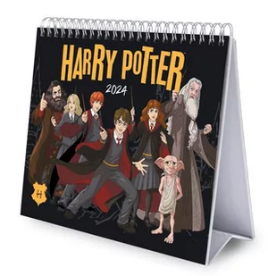 Harry Potter - biurkowy kalendarz 2024 - Kalendarze - miniaturka - grafika 1