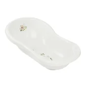 Wanienki dla dzieci - Keeeper Maria Winnie the pooh wanienka 84 cm z korkiem biały - miniaturka - grafika 1