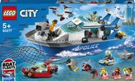 Klocki - LEGO City Policyjna łódź patrolowa 60277 - miniaturka - grafika 1