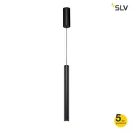 Lampy sufitowe - SLV HELIA 40 lampa wisząca okrągła czarna 152370 - miniaturka - grafika 1
