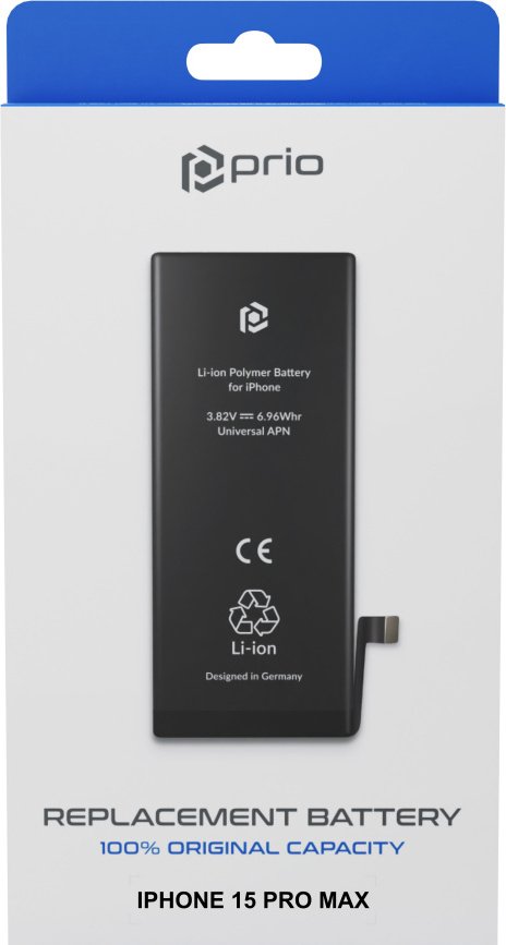 bateria prio do iPhone 15 Pro Max (uniwersalny APN)