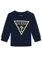 Bluzy dla chłopców - Guess Bluza N73Q10 KAUG0 Granatowy Regular Fit - miniaturka - grafika 1
