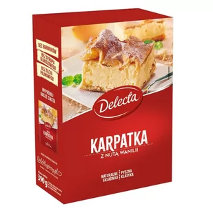 Delecta Karpatka 390 g - Dodatki do ciast w proszku - miniaturka - grafika 1