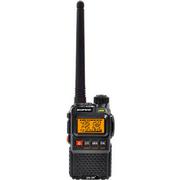 Krótkofalówki - Baofeng UV-3R Plus 3W dwupasmowy radiotelefon (duobander) 2m + 70cm w kolorze czarnym - miniaturka - grafika 1