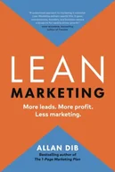 Książki obcojęzyczne o biznesie i marketingu - Lean Marketing - miniaturka - grafika 1