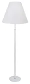 Lampy stojące - Biała minimalistyczna lampa stojąca z abażurem - 12X S240 B6-C13 - miniaturka - grafika 1