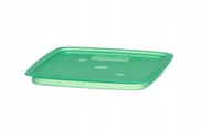Pojemniki kuchenne - Pokrywka CamSquares Fresh Pro Cambro do pojemników 1,9l i 3,8l zielona - miniaturka - grafika 1
