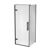 Kabiny prysznicowe - Kabina prysznicowa Cool 80x80x195 cm czarna Ravak - miniaturka - grafika 1