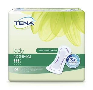 SCA HYGIENE PRODUCTS SP. Z O.O. Wkładki anatomiczne TENA LADY Normal 24 sztuki - Pieluchy dla dorosłych - miniaturka - grafika 2