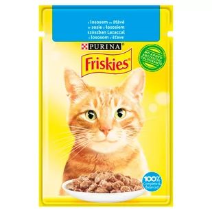 Purina Friskies Łosoś saszetka 85g - Mokra karma dla kotów - miniaturka - grafika 1