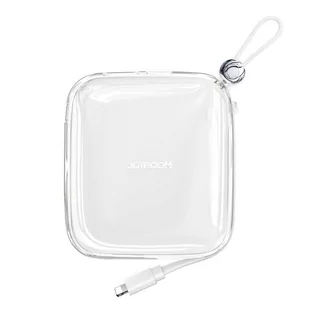 Joyroom powerbank 10000mAh Jelly Series 22.5W z wbudowanym kablem Lightning biały (JR-L003) - Powerbanki - miniaturka - grafika 1