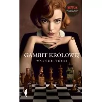 Gambit Królowej Okładka Filmowa Walter Tevis - Proza - miniaturka - grafika 1