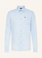Koszule męskie - Napapijri Koszula Z Lnu G-Linen Ls Regular Fit blau - NAPAPIJRI - miniaturka - grafika 1