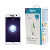 Halogeny - Hama Inteligentna żarówka LED 176583 E14 5,5W WiFi 176583 - miniaturka - grafika 1