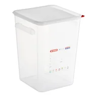 Pojemniki kuchenne - Pojemnik na produkty z polipropylenu z uchwytami 290x290x400 mm, 22 l ARAVEN, 11857 - miniaturka - grafika 1